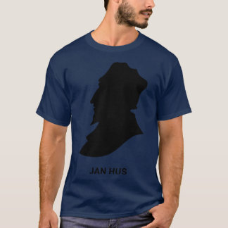 Camiseta Reformador cristão da Silhouette e pregador Jan