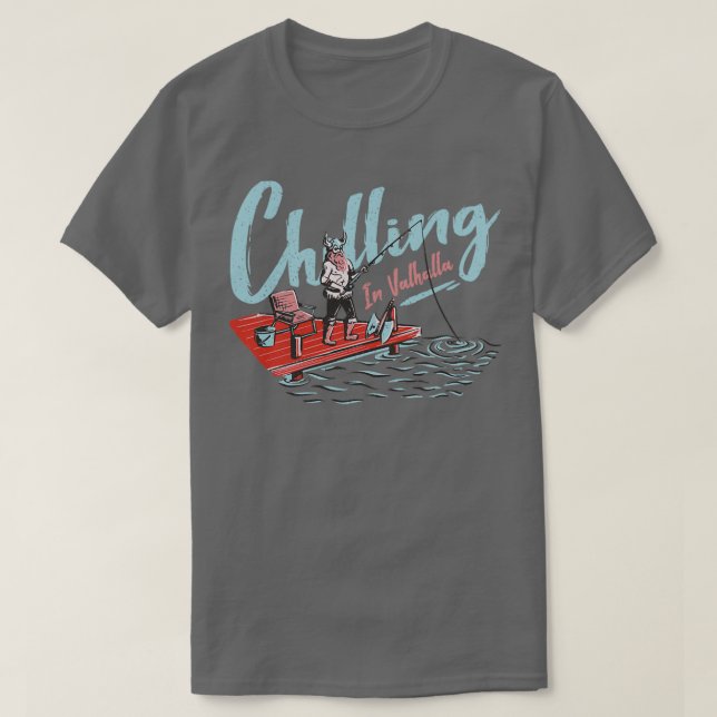 Camiseta Refrigeração em Valhalla Classic TSirt (Frente do Design)