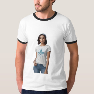 Camiseta Refrigerado para a perfeição: Zazzle Mockup Deligh
