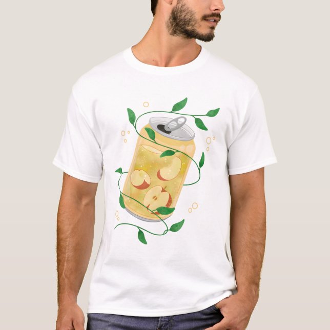Camiseta Refrigerante de Maçã (Frente)