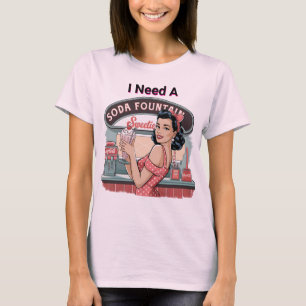 Camiseta Refrigerante Pop Art