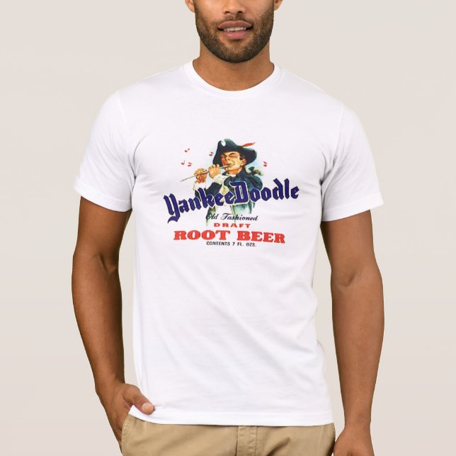 Camiseta Refrigerante root beer (Frente)