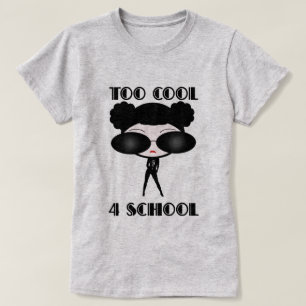 Camiseta Refrigere demasiado o t-shirt de 4 escolas