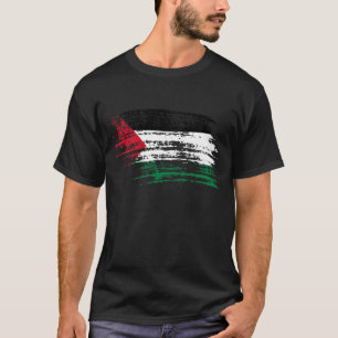 Camiseta Refrigere o design palestino da bandeira