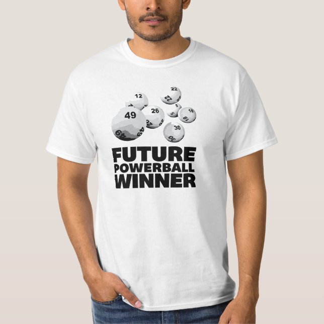 Camiseta Refrigere "o t-shirt do vencedor futuro de (Frente)