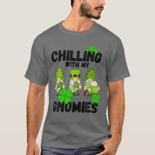 Camiseta Refrigerindo Com A Minha Rua De Gnomos O Dia De Pa