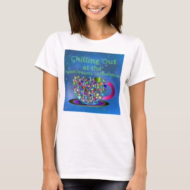 Camiseta Refrigerindo no Café da LuaDreams (Frente)