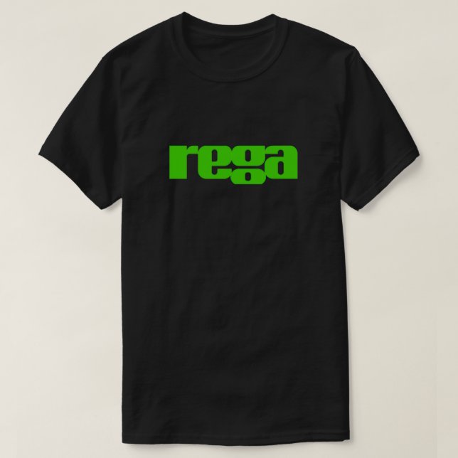 Camiseta Rega Research (Frente do Design)