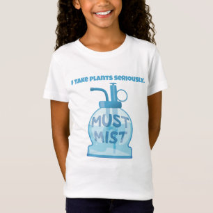 Camiseta Regador de plantas mister nebulizando vasos de pla