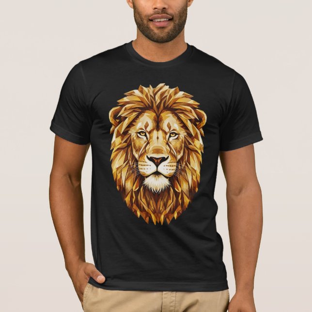 Camiseta Regal Citrine Lion Head (Frente)