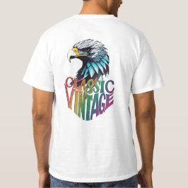 Camiseta Regal Crystal Eagle" design majestoso