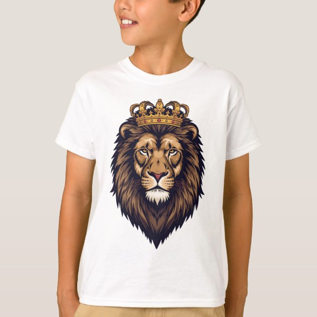 Camiseta Regal Lion Crown Emblem (Frente)
