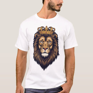 Camiseta Regal Lion Crown Emblem