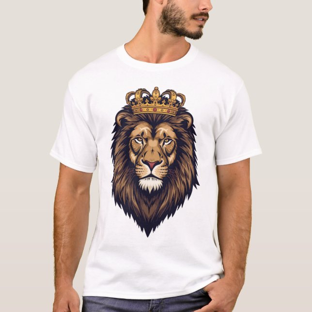 Camiseta Regal Lion Crown Emblem (Frente)