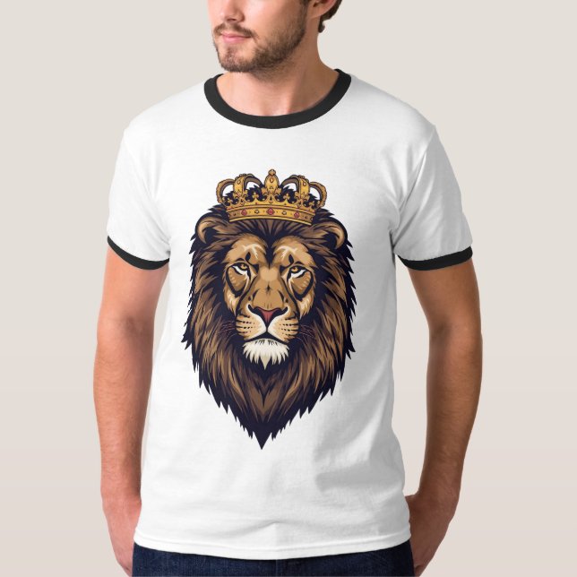 Camiseta Regal Lion Crown Emblem (Frente)