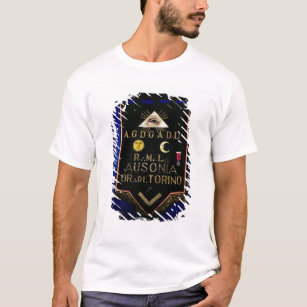 Camiseta Regalia maçónico, da ordem de Turin