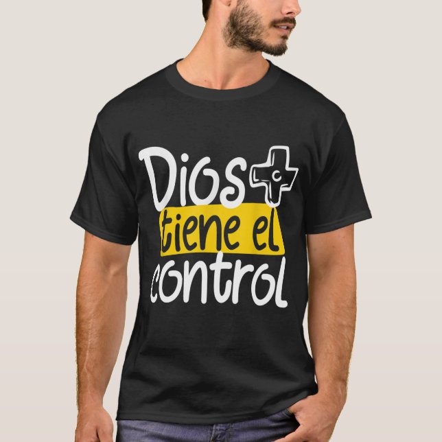 Camiseta Regalo Cristiano En Espanol Christian Dios (Frente)