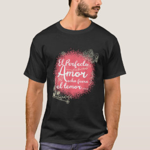 Camiseta Regalo Cristiano En Espanol Juan 4 18 Chri espanho