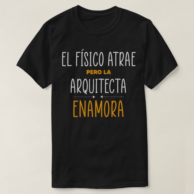 Camiseta Regalos para Arquittas dá ideias (Frente do Design)