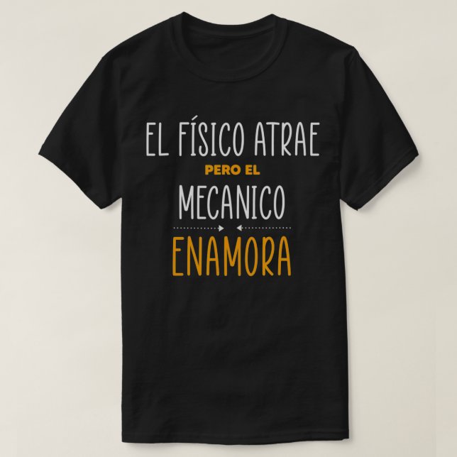 Camiseta Regalos para MECANICOS  Gifts Idea  (Frente do Design)