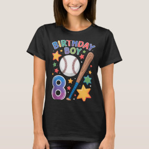 Camiseta Regata de Aniversário de 8 Anos de Idade