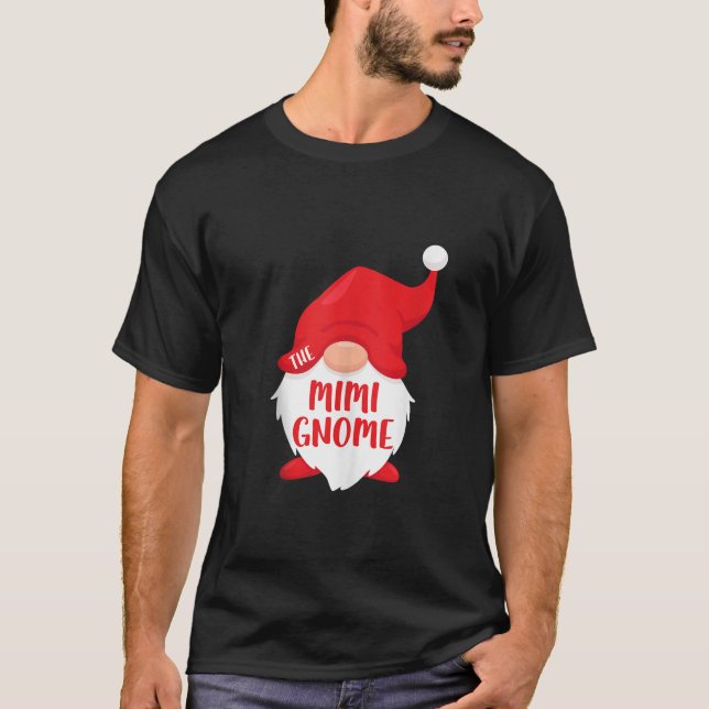 Camiseta Regata do Gnome de Natal da Mimi Gnome (Frente)