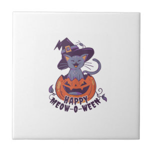 Camiseta Regata Feliz Halloween Meowoween