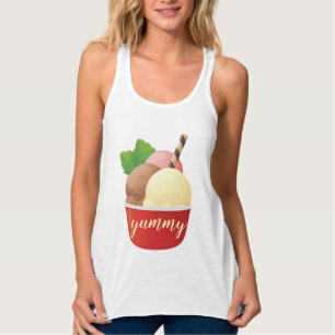 Camiseta regata feminina Bella+Canvas Flowy Racerb