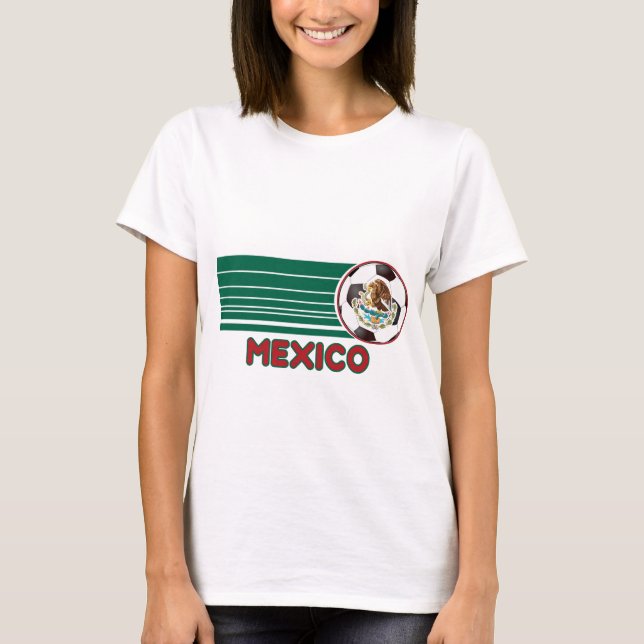 Camiseta Regata Feminina de Futebol México (Frente)