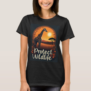 Camiseta Regata Girafa da Savana