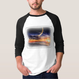 Camiseta Regata Manga 3/4 Cosmic Planet Basic