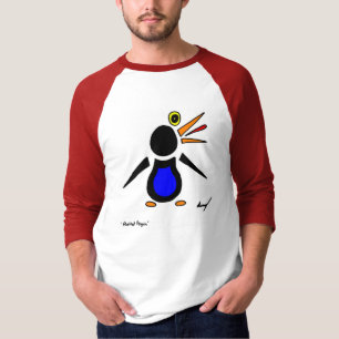 Camiseta Regata Masculina Abstract Penguin