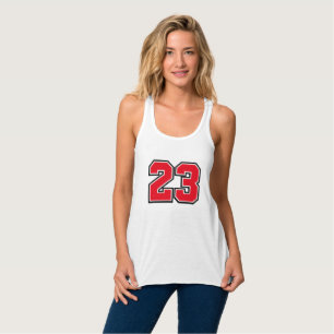 Camiseta Regata Número 23 Esportivo Vintage