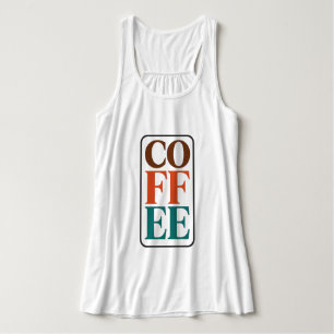 Camiseta Regata Presente de Café para Ela
