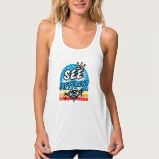 Camiseta Regata Retro Veja Diferente