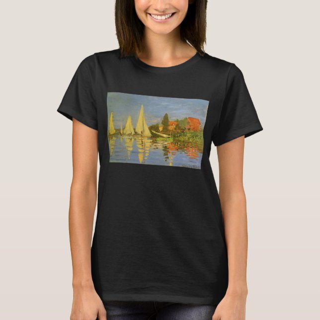 Camiseta Regatta na Argentina por Claude Monet (Frente)