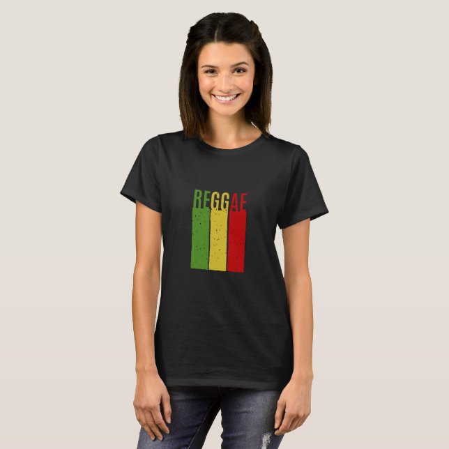 Camiseta Reggae Colors (Frente Completa)