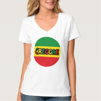 Reggae design com cores de sinalizador reggae