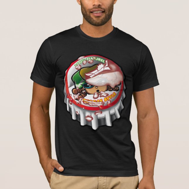 Camiseta Reggae flavors (Frente)