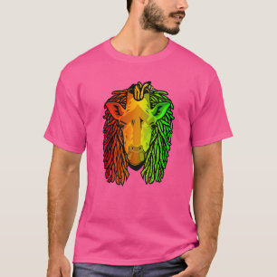 Camiseta Reggae Legal Giraffe Dreadlocks Dreads Rastafarian
