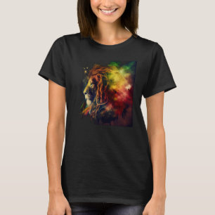 Camiseta Reggae Lion Rastafari Music Freedom Zion Jamaica