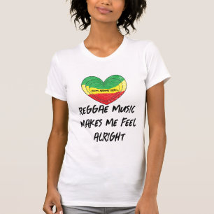 Camiseta Reggae Me Faz Sentir Bem