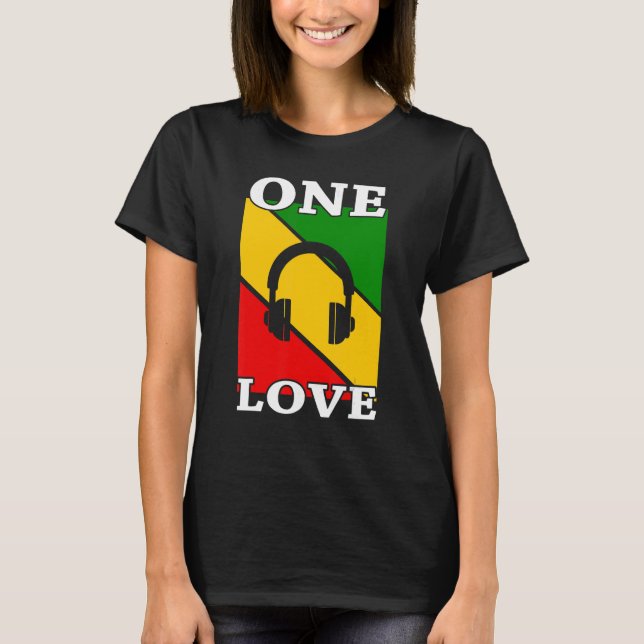 Camiseta Reggae Music (Frente)