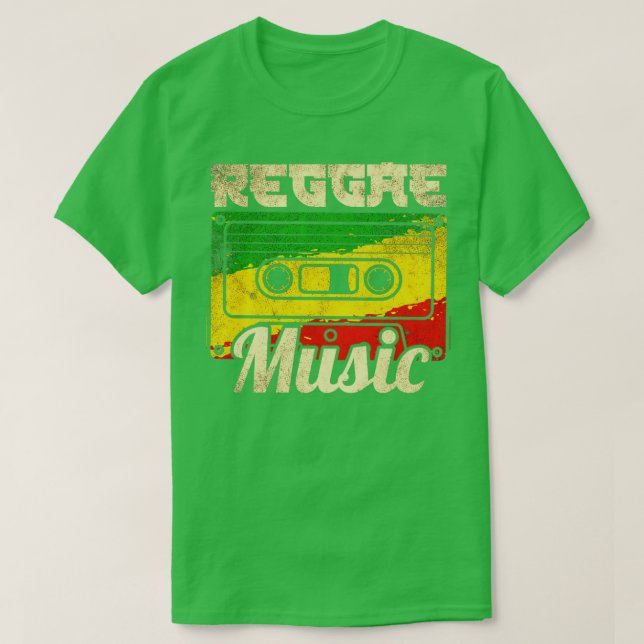 Camiseta Reggae Music (Frente do Design)
