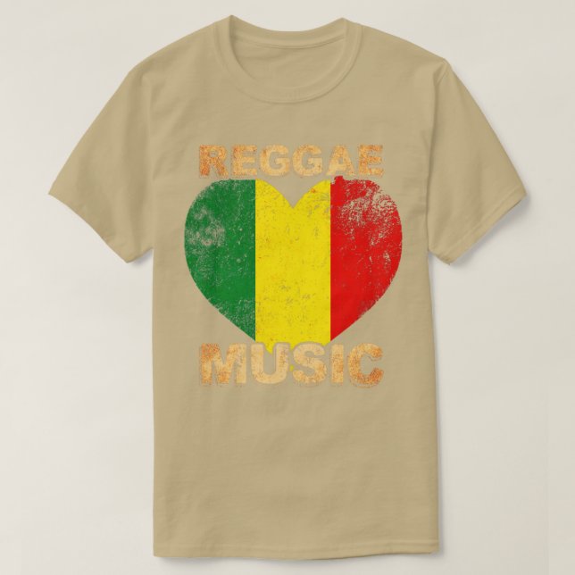 Camiseta Reggae Music1 (Frente do Design)