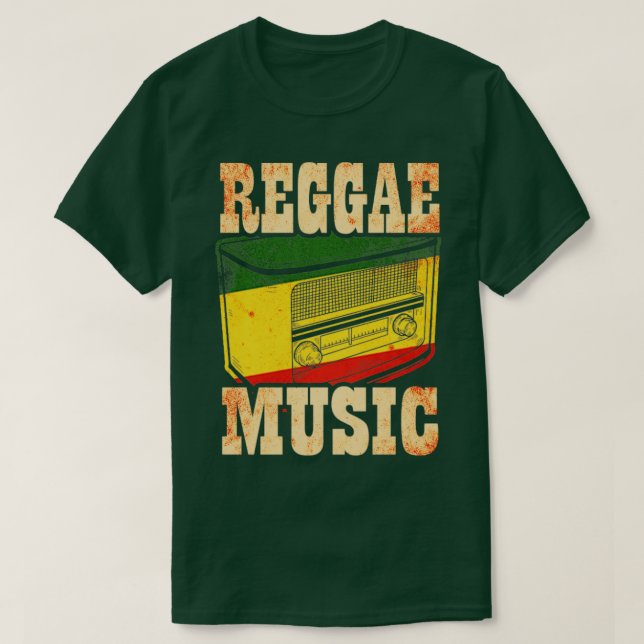 Camiseta Reggae Music12 (Frente do Design)