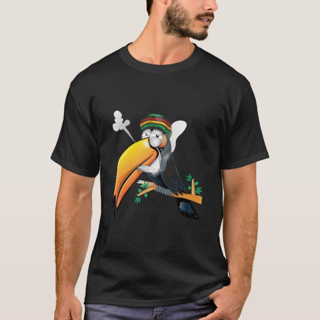 Camiseta Reggae Music Bob Marley Rasta Jamaica (Frente)