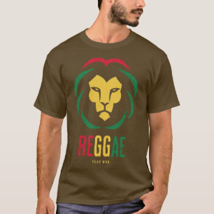Camiseta Reggae Music Lion Sim Mon
