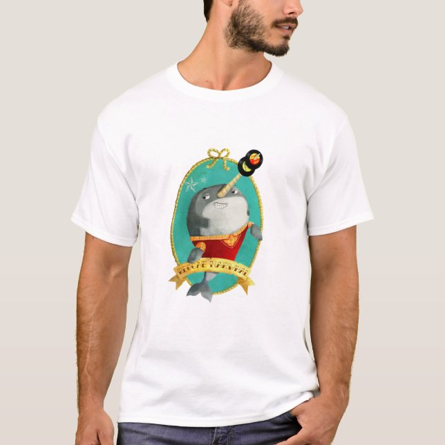 Camiseta Reggae Narwhal (Frente)