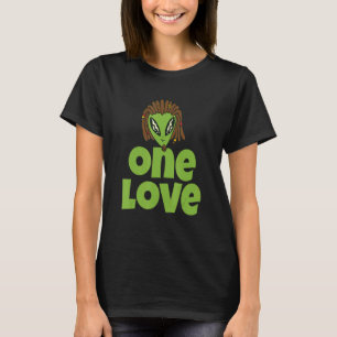 Camiseta Reggae One Love Rasta Jamaica Souvenir Rastafarian